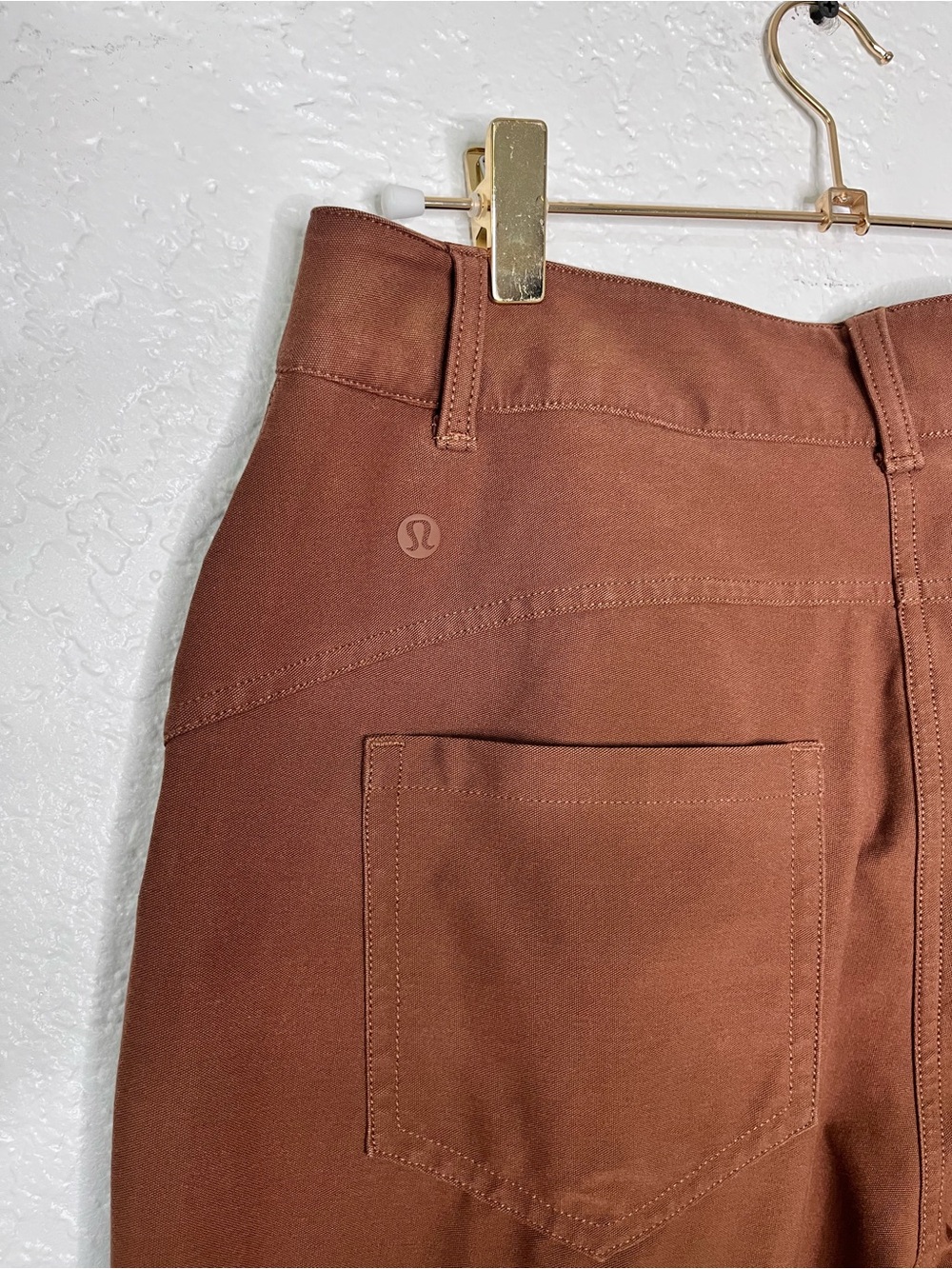 LULULEMON City Sleek 5 Pocket Wide Leg High Rise Pant Size 29 Roasted Brown - Picture 10 of 15